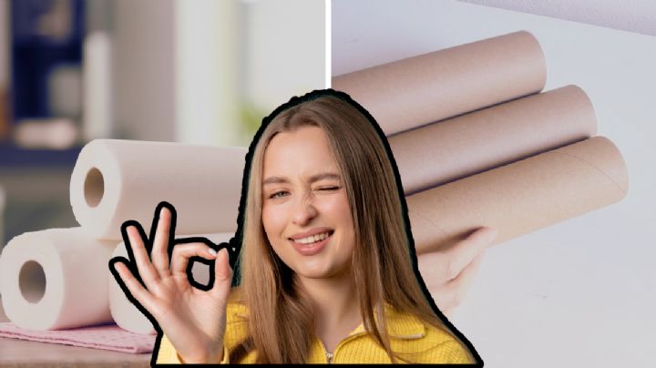 Reutiliza los rollos de papel con este truco y transformarlos en servilleteros de lujo