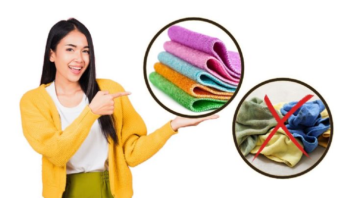 Cómo eliminar las bacterias de los trapos de la cocina con solo 3 ingredientes