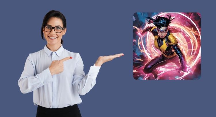 Adiós al cosplay: cómo se vería la bella Yukio de 'X-Men' si fuera real, según la inteligencia arti