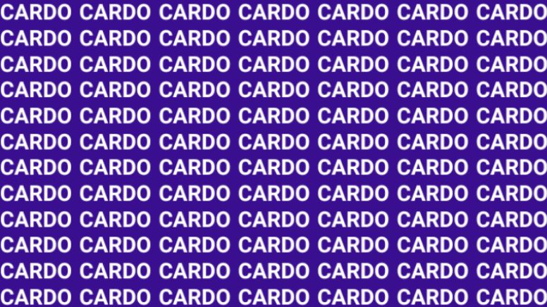 Solo una vista privilegiada puede encontrar la palabra "Caldo" en menos de 10 segundos
