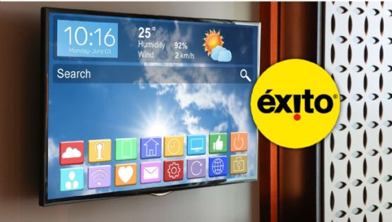 Smart TV Pantalla Samsung Crystal de 58 pulgadas se encuentra rebajado en Éxito: más de 50% de descuento