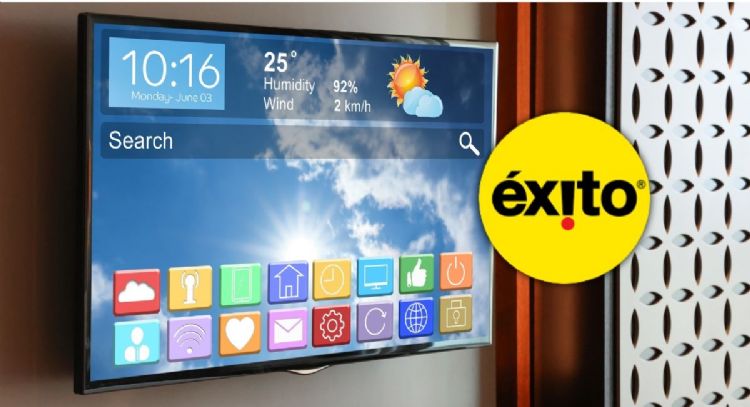Smart TV Pantalla Samsung Crystal de 58 pulgadas se encuentra rebajado en Éxito: más de 50% de descuento