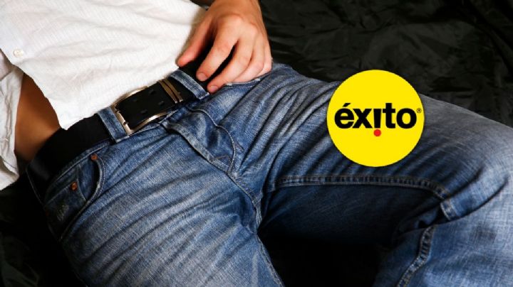 Jean Levi de hombre se encuentra rebajado en Éxito: 50% de descuento