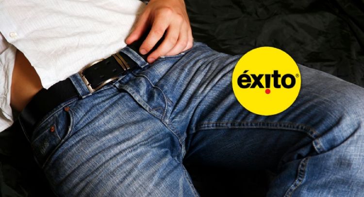 Jean Levi de hombre se encuentra rebajado en Éxito: 50% de descuento