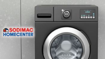 Lavadora secadora Samsung carga frontal en Homecenter: descuento de 45%