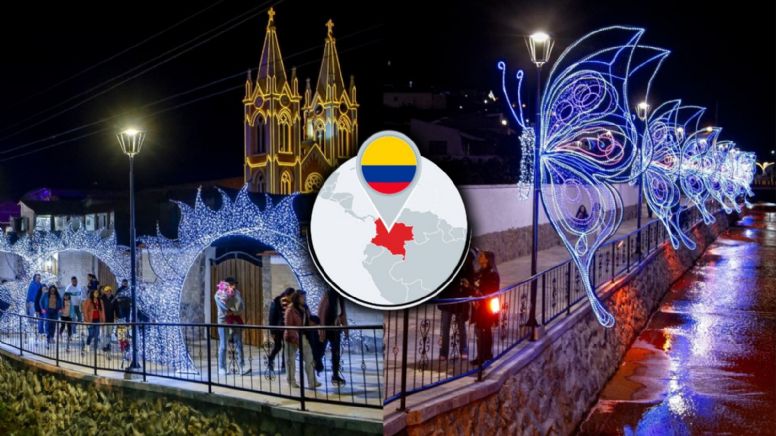 Cuál es el pueblo que está solo a unas horas de Bogotá y es uno de los destinos más populares para visitar en Navidad