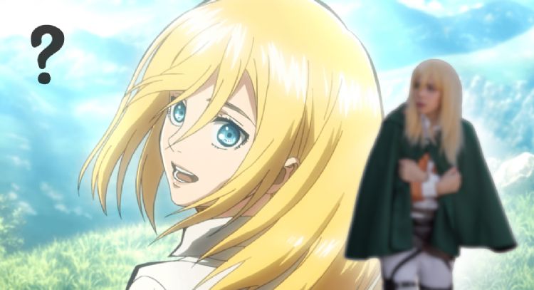 Cómo luciría la hermosa Historia Reiss de ‘Attack on Titan’ en la vida real, estilo cosplay