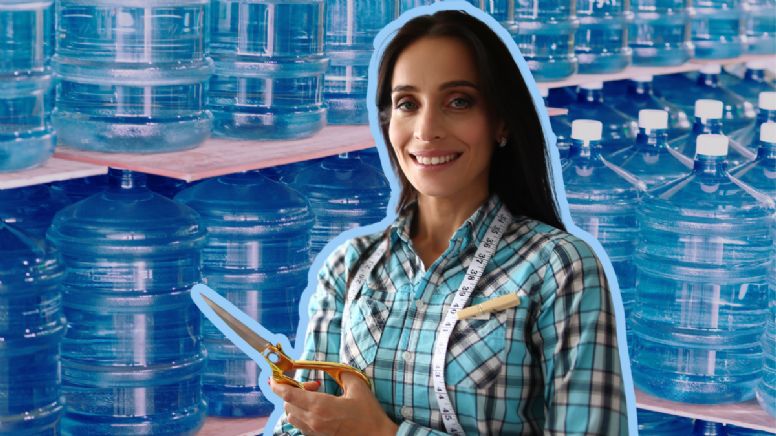 Transforma un garrafón de agua en una pieza única para tu hogar