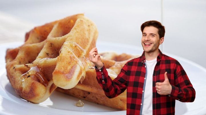 Waffles de buñuelos caseros, aprende a hacer este delicioso postre con solo 8 ingredientes