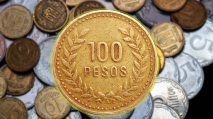 Entregan más de $50,000 pesos por esta extraña moneda de 100 pesos colombianos