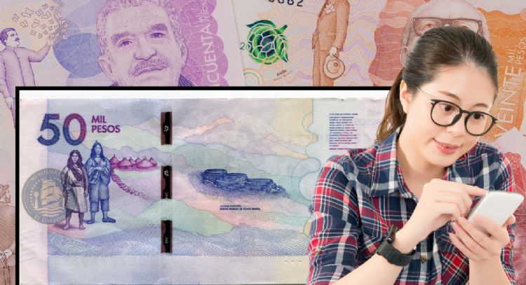 Entregan más de 500.000 pesos por este billete de 50.000 con un detalle asombroso