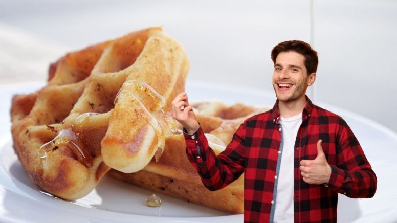 Waffles de buñuelos caseros, aprende a hacer este delicioso postre con solo 8 ingredientes