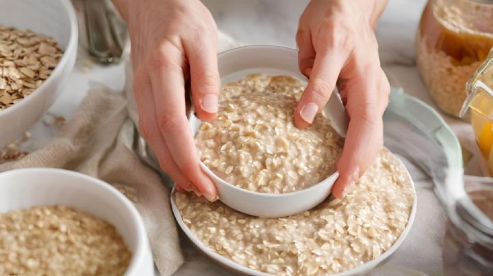 Avena fría, aprende a hacer esta deliciosa y cremosa receta con solo 6 ingredientes