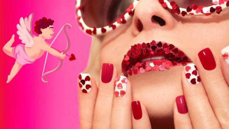 Ni francesas ni colores planos: los dos diseños de manicura perfectos para San Valentín que puedes hacer en casa