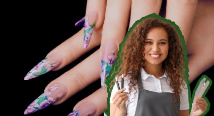 Descubre el secreto de las uñas florales: el arte que transformará tu manicura