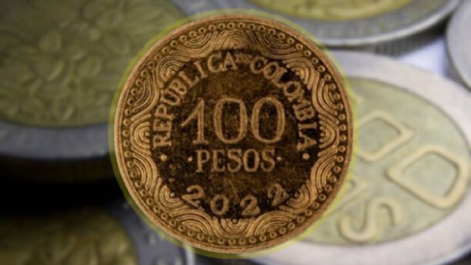 Entregan más de $70,000 pesos por esta antigua y coqueta moneda de 100 pesos colombianos