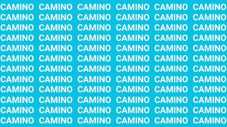 Sólo la mente de un maestro puede encontrar la palabra Comino' en menos de 10 segundos