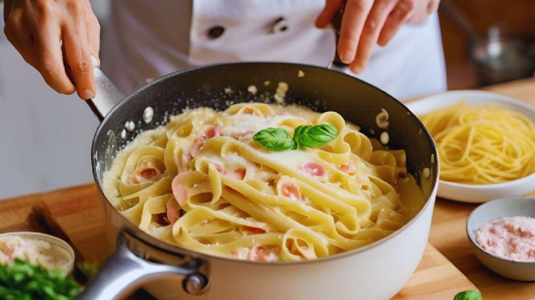 Pasta a la carbonara, aprende a hacer esta deliciosa receta con solo 8 ingredientes