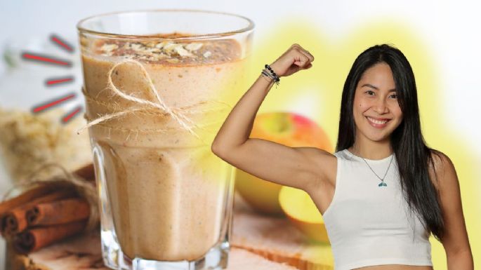 Batido de avena y chocolate, aprende a hacer esta deliciosa receta para aumentar masa muscular con solo 5 ingredientes