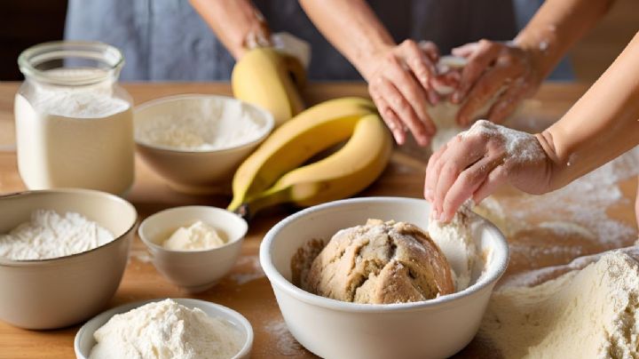 Pan de banano, aprende a hacer esta exquisita receta con solo 8 ingredientes