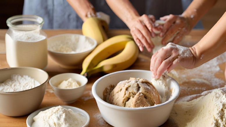 Pan de banano, aprende a hacer esta exquisita receta con solo 8 ingredientes