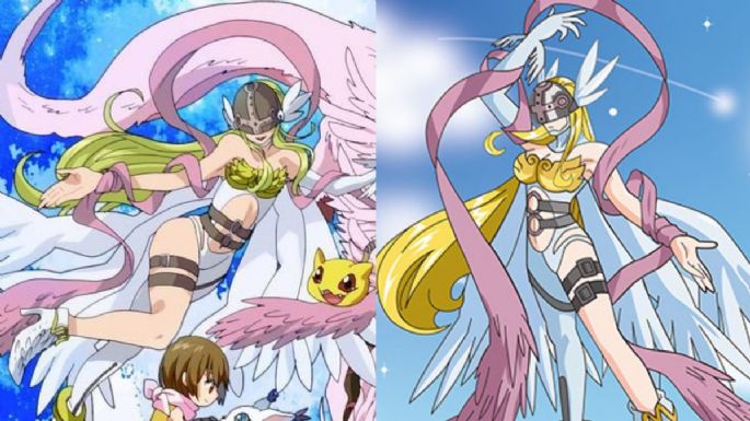 El cosplay es cosa de abuelas: cómo se vería la hermosa Angewomon de ‘Digimon’ en la vida real, gracias a la magia de la Inteligencia Artificial