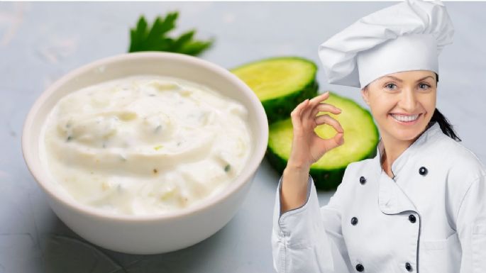 Salsa de yogurt, aprende a hacer esta receta baja en calorías con solo 8 ingredientes