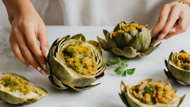 Alcachofa rellena, cómo hacer esta sencilla receta ideal para el almuerzo