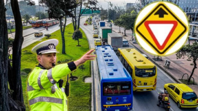 Cuál es el significado de la señal de tránsito de un triángulo blanco y de cuánto es su costosa multa