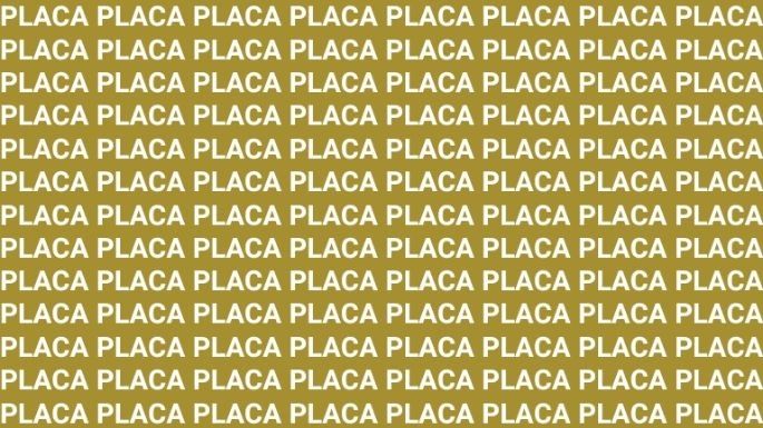 Solo la mente de un maestro puede encontrar la palabra 'Playa' en menos de 10 segundos