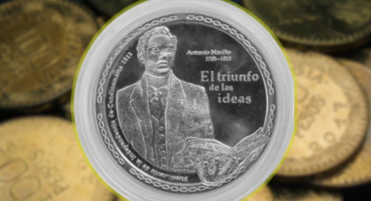 Entregan más de 100,000 pesos por esta moneda colombiana de 5000 pesos que es toda una reliquia