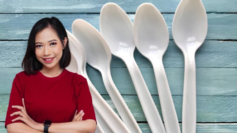 Convierte unas simples cucharitas de plástico en un adorno decorativo que iluminará tus espacios