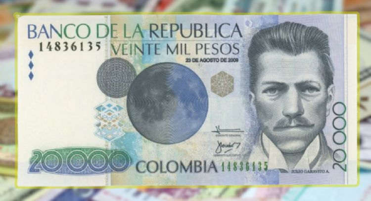 Entregan hasta 450 mil pesos por este misterioso billete de 20 mil pesos colombianos