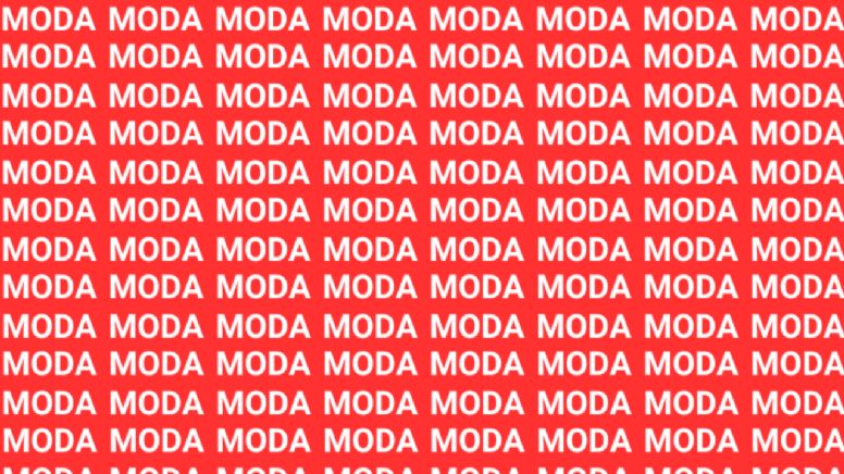 Solo una vista entrenada puede encontrar la palabra 'Muda' en menos de 10 segundos