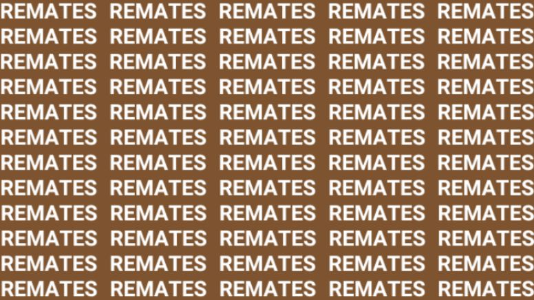 Solo una mente muy ágil puede encontrar la palabra 'Regalos' en menos de 10 segundos