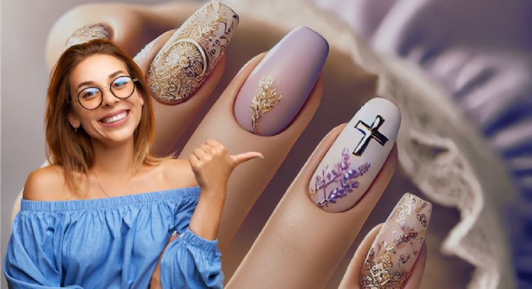 Los 4 diseños de manicura que esconden un significado especial para Semana Santa