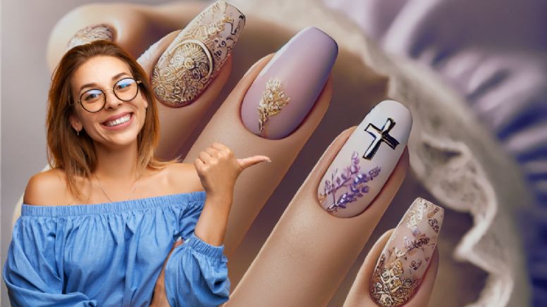 Los 4 diseños de manicura que esconden un significado especial para Semana Santa