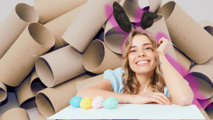 Descubre cómo hacer estos tiernos y adorables adornos para celebrar Pascua con tubos de papel higiénico