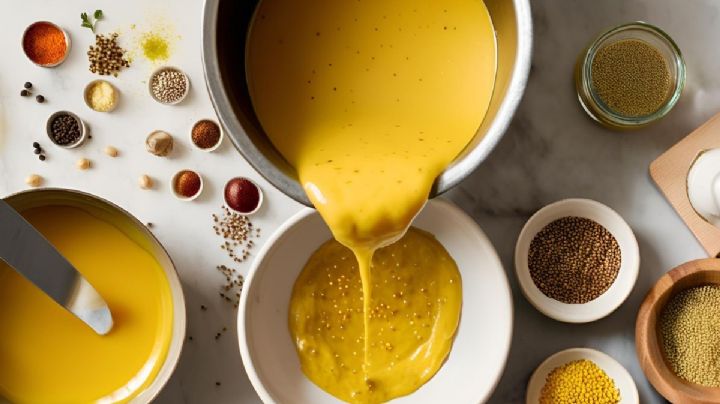 Salsa de mostaza, aprende a hacer este sencillo aderezo con solo 2 ingredientes