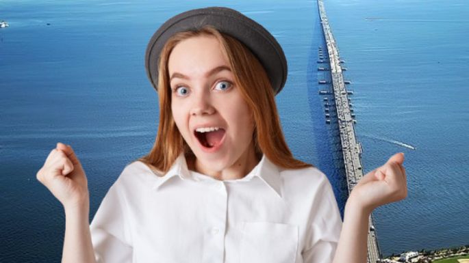 Une 2 ciudades, mide más de 10 km y es considerado el puente más largo de Sudamérica