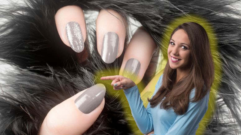 Ni amarillo mostaza ni verde neón: el color gris arrasa en las tendencias de manicura
