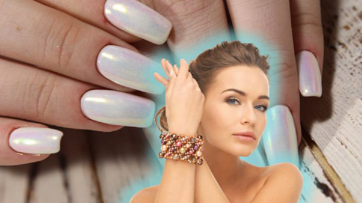 Ni francesas clásicas ni uñas cromadas: la manicura pearlcore es la tendencia en la segunda mitad de abril