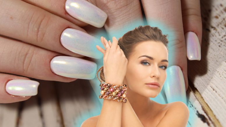 Ni francesas clásicas ni uñas cromadas: la manicura pearlcore es la tendencia en la segunda mitad de abril