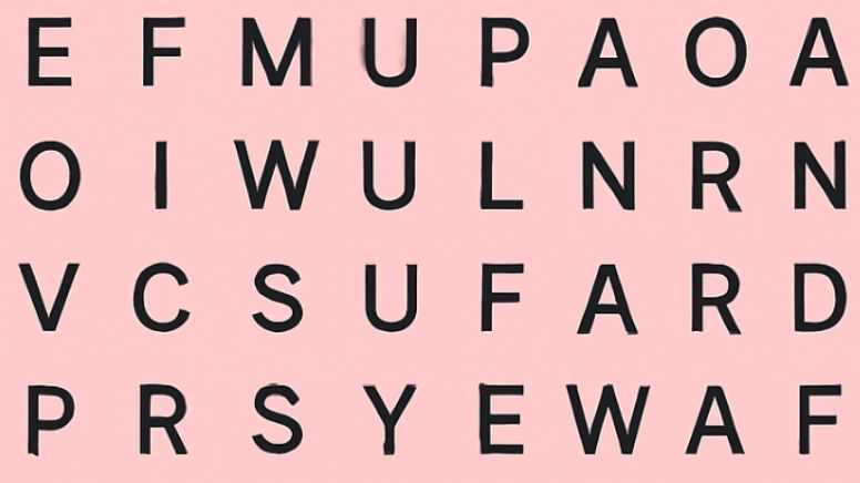 Solo la mente de un maestro puede encontrar la palabra 'Bondad' en menos de 10 segundos