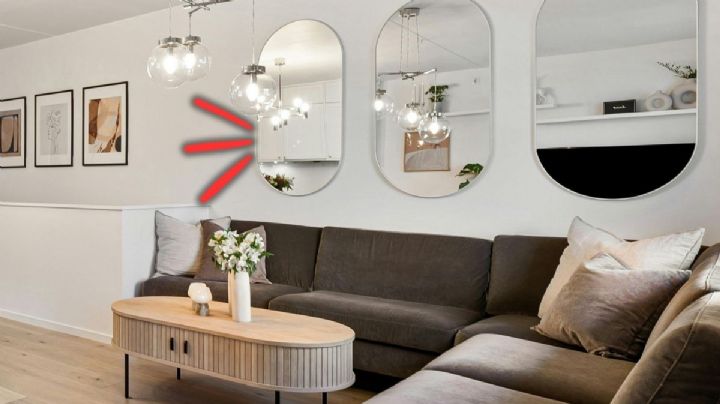 Ni en el baño ni en la habitación: cuál es el lugar clave para poner un espejo en tu casa, según el Feng Shui