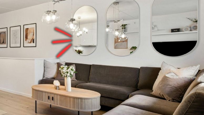 Ni en el baño ni en la habitación: cuál es el lugar clave para poner un espejo en tu casa, según el Feng Shui