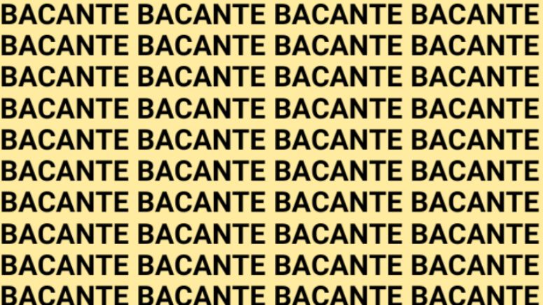 Sólo la mente de un maestro puede encontrar la palabra 'Vacante' en menos de 10 segundos