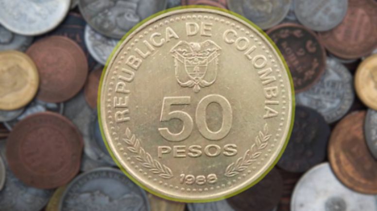 Entregan más de $ 60.000 por esta antigua y codiciada moneda de 50 pesos