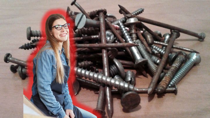 Reciclaje DIY: no podrás creer lo fácil que es esta idea con tornillos viejos que transformará tu jardín
