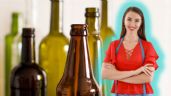 Foto ilustrativa de la nota titulada Recicla las botellas de licor o cerveza en este hermoso y útil accesorio para el hogar